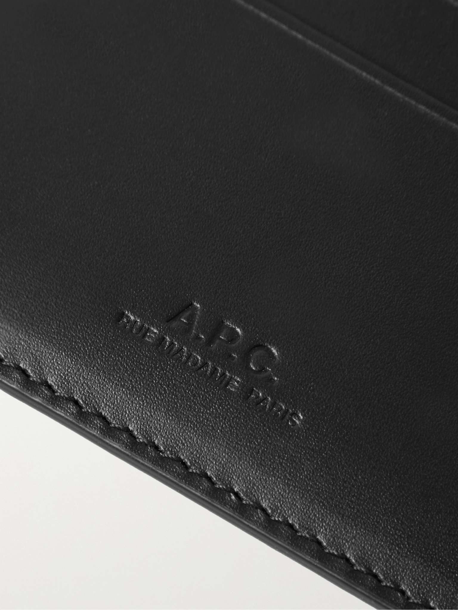 Logo-Debossed Leather Cardholder - 8