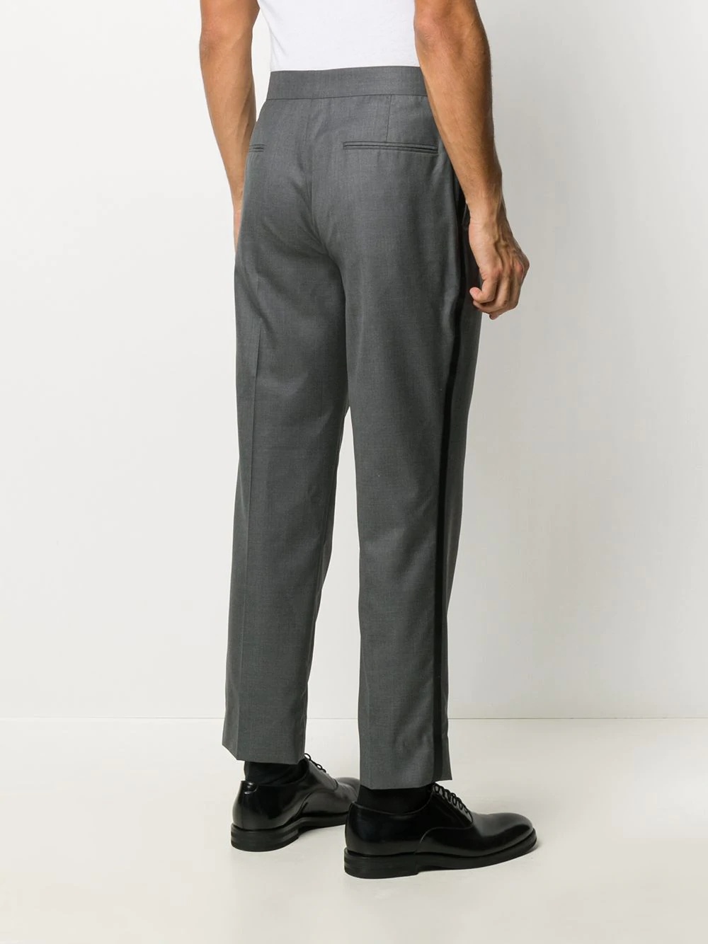 tailored wool trousers - 4