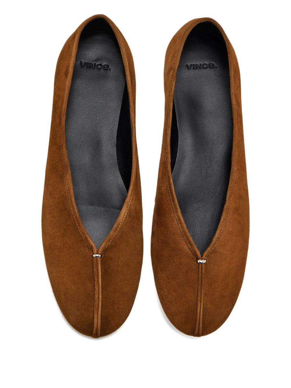 suede ballet flats - 3