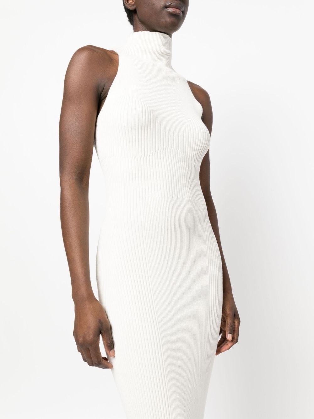 Zero rib-knit maxi dress - 5