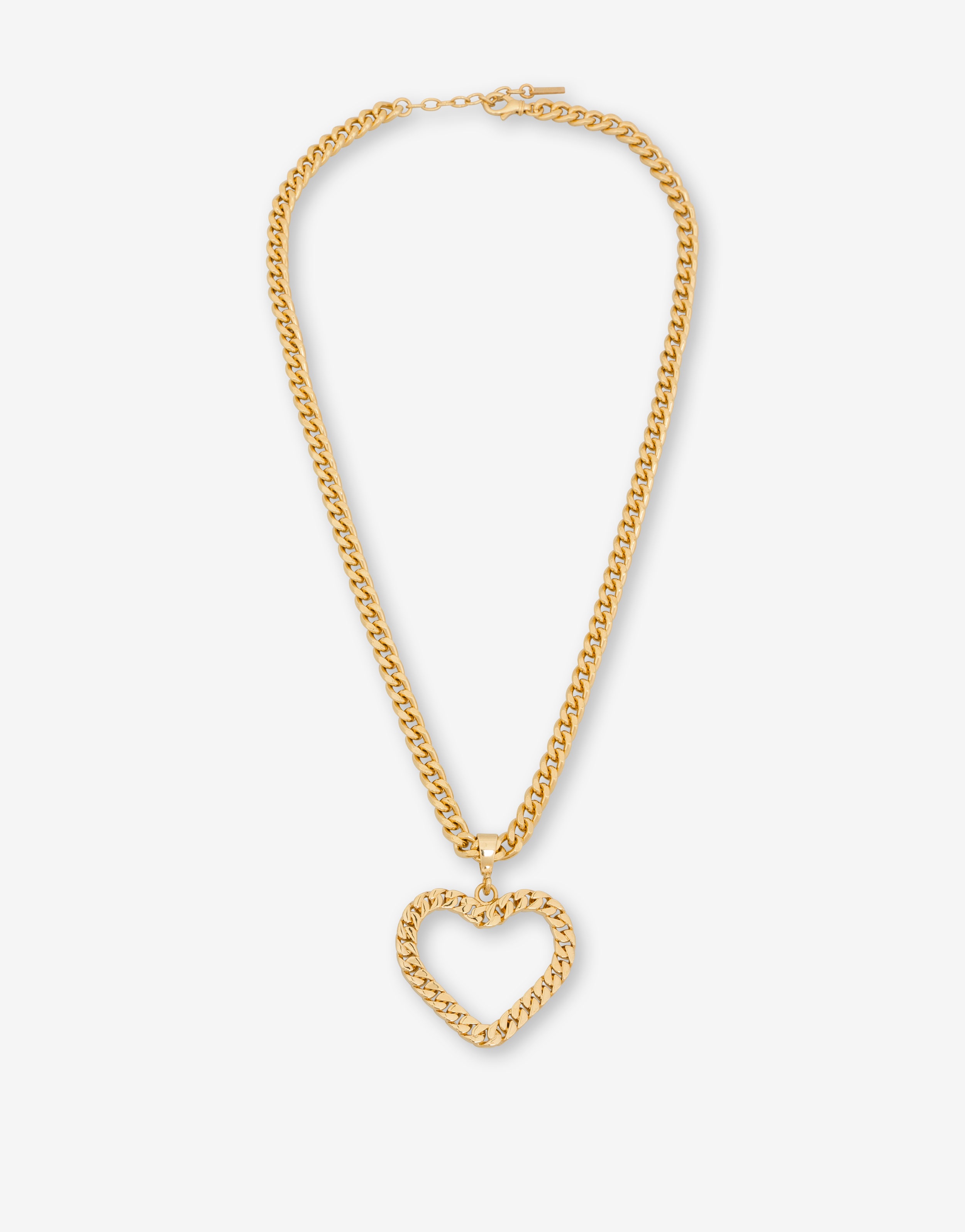 CHAIN HEART NECKLACE - 1