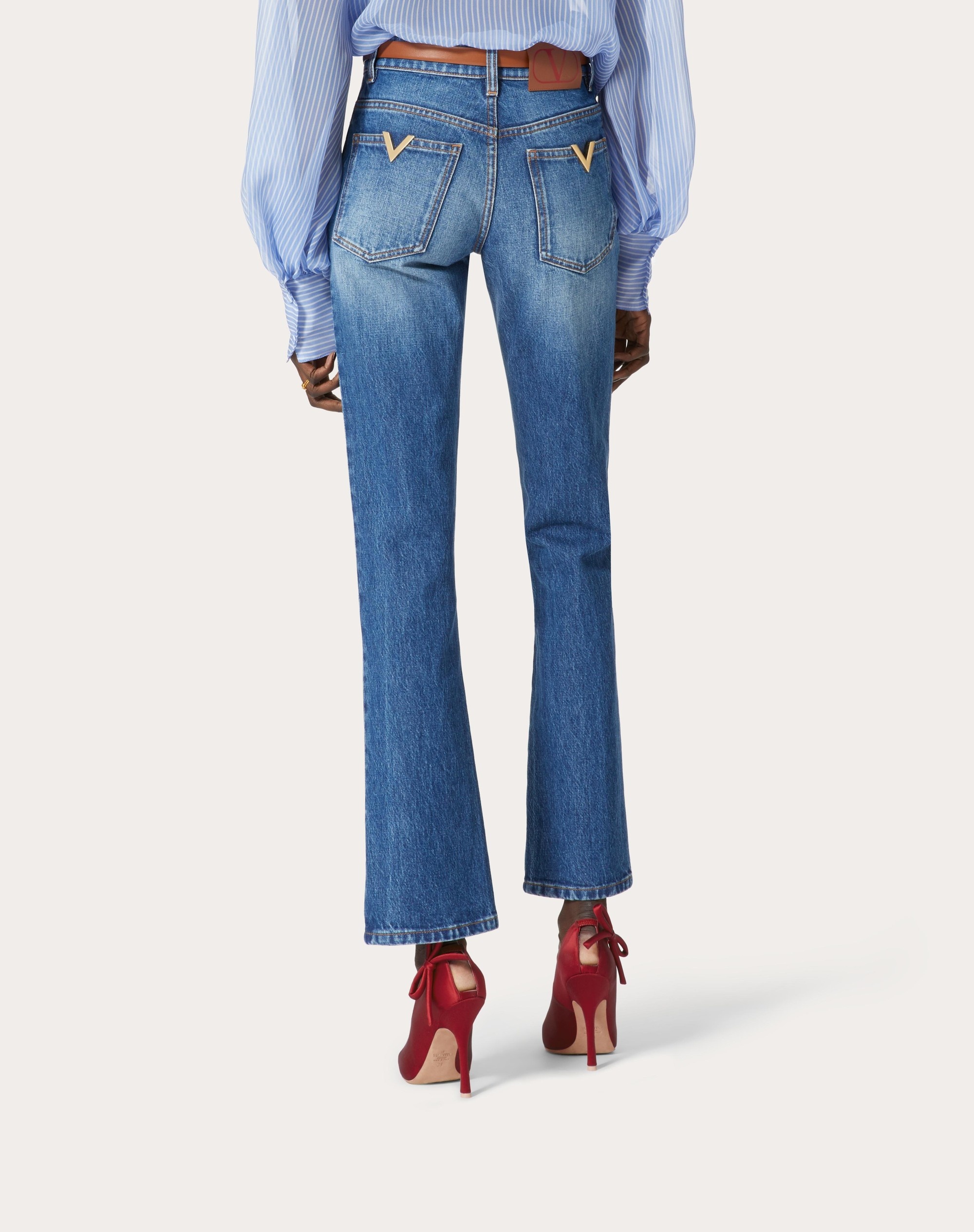 DENIM TROUSERS - 4