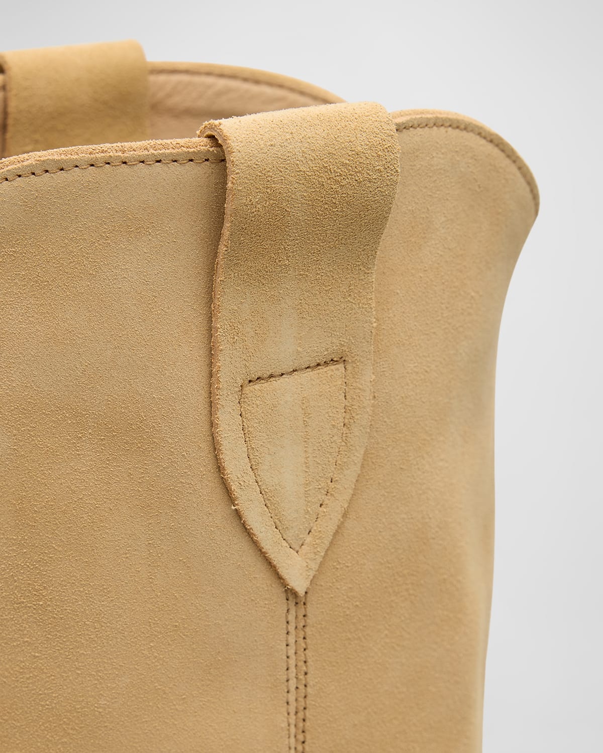 Denvee Suede Tall Western Boots - 4