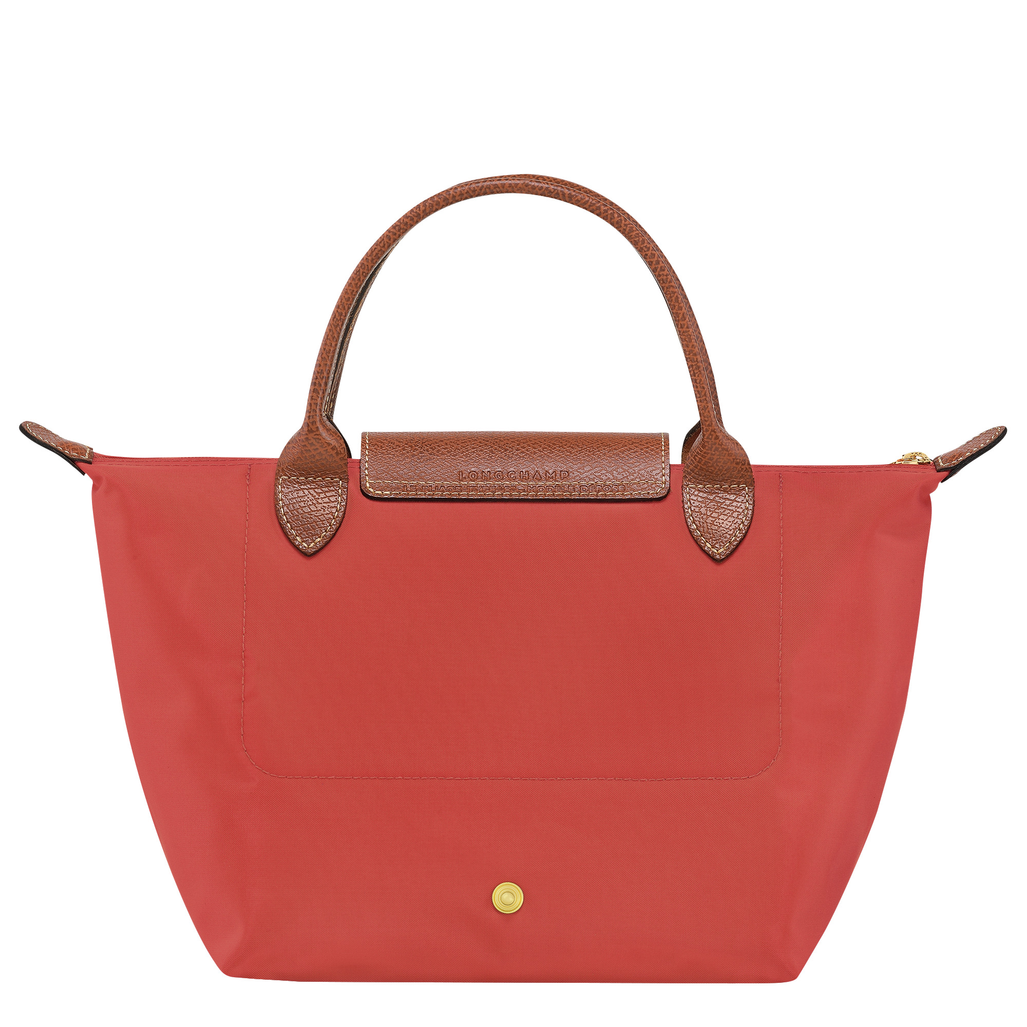 Le Pliage Original S Handbag Tomato - Recycled canvas - 4