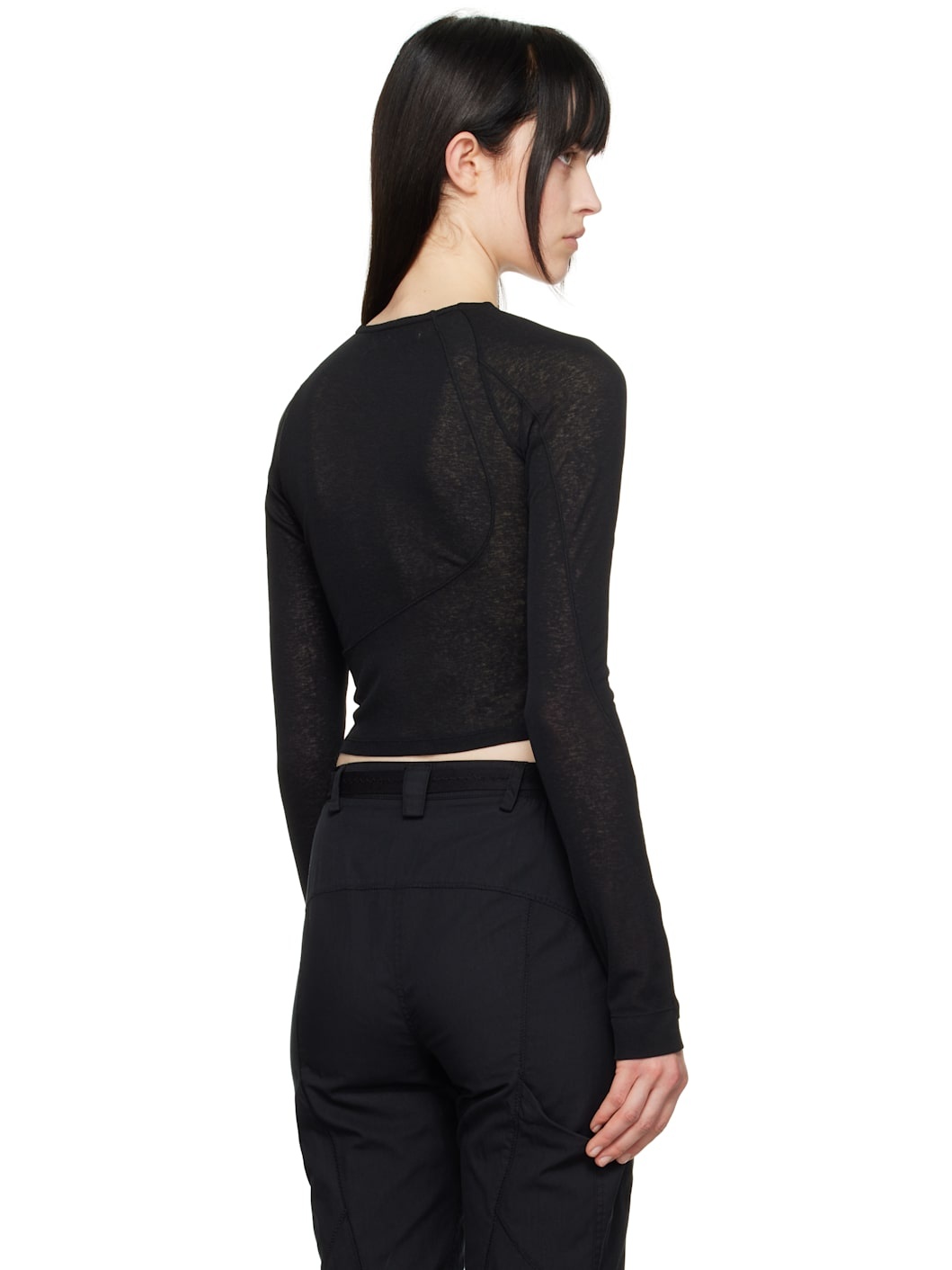 Black Helix Long Sleeve T-shirt - 3