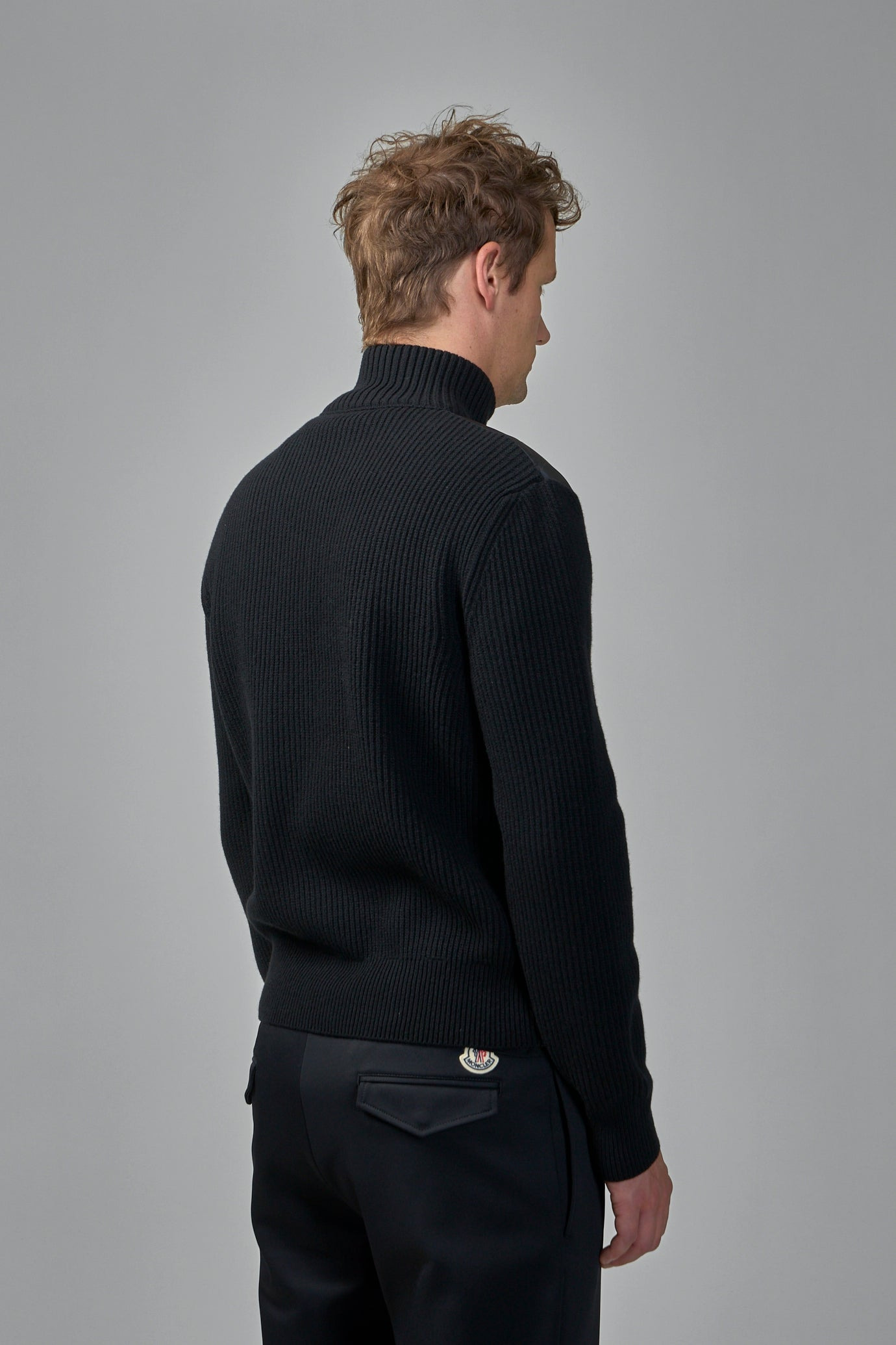 Padded Wool & Cashmere Zip-Up Cardigan - 4