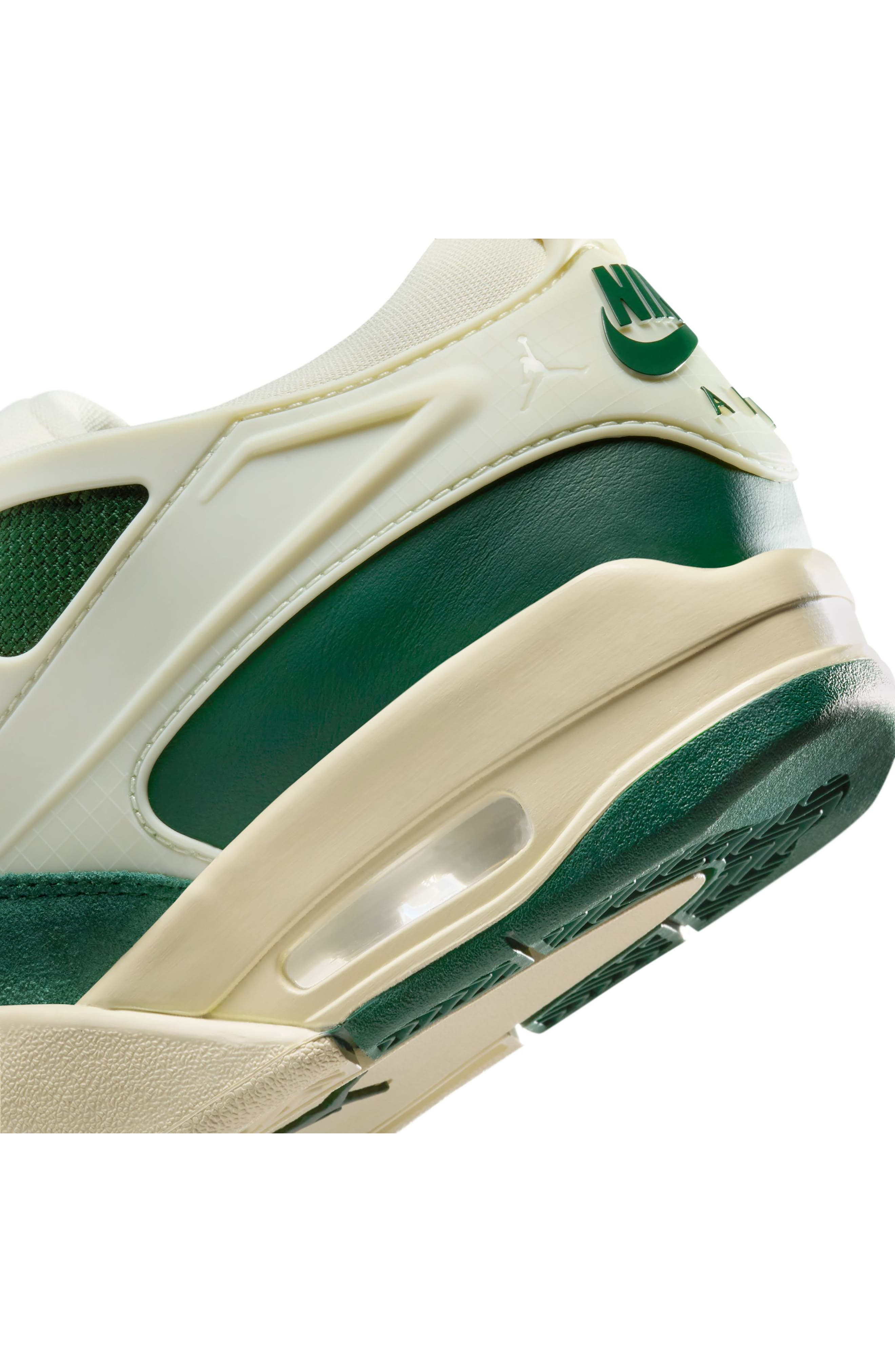 Air Jordan 4RM Sneaker in Fir/Coconut Milk/Malachite at Nordstrom - 8