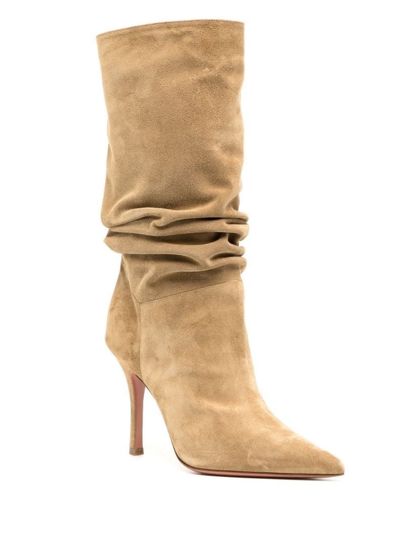 Ida 95mm suede boots - 2