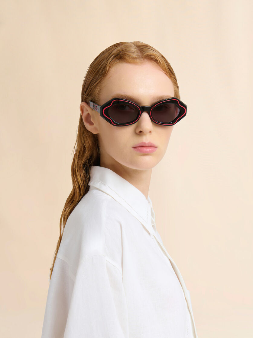 BLACK UNLAHAND SUNGLASSES - 2