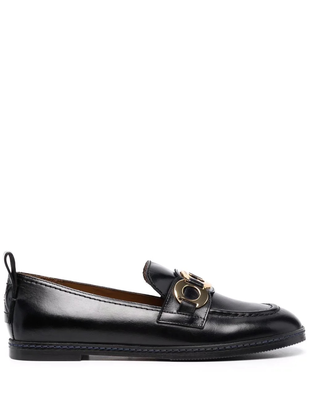 round-toe loafers - 1