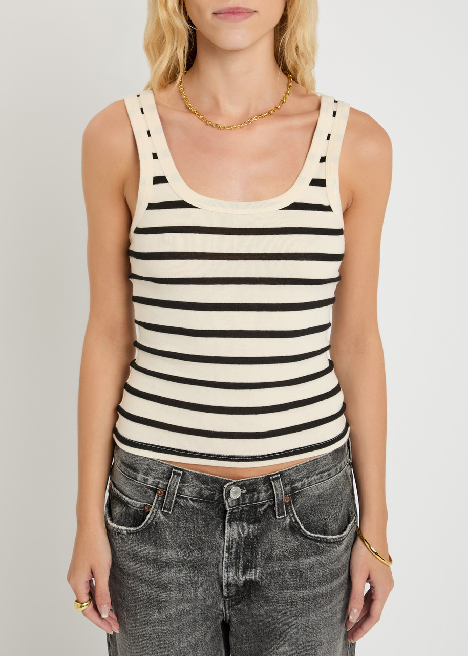 Citizens OF Humanity Faye Striped Knit Tank - 2