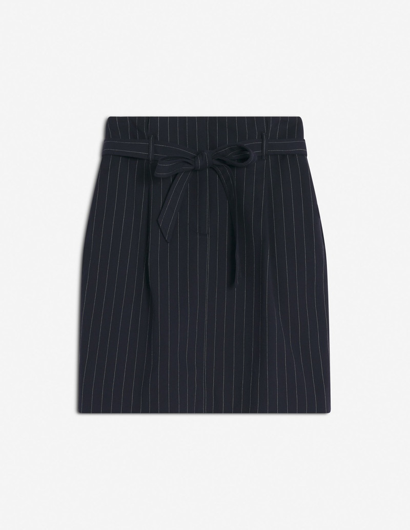 PAPERBAG PLEATED SKIRT - 1