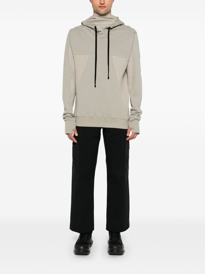thom/krom panelled-design hoodie outlook