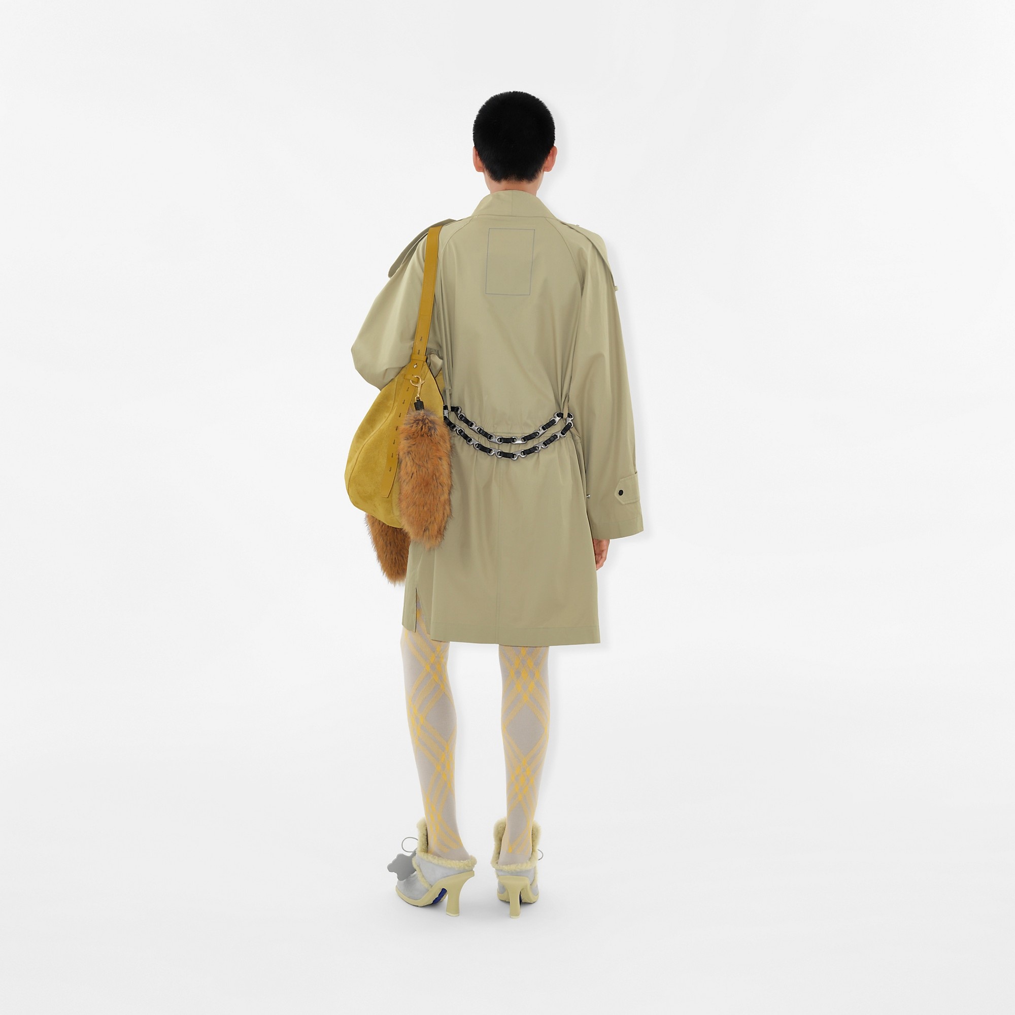 Leather B Slider Belt - 2