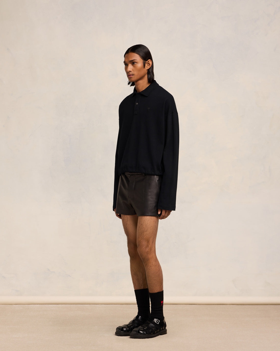 AMI DE COEUR CROPPED POLO - 6