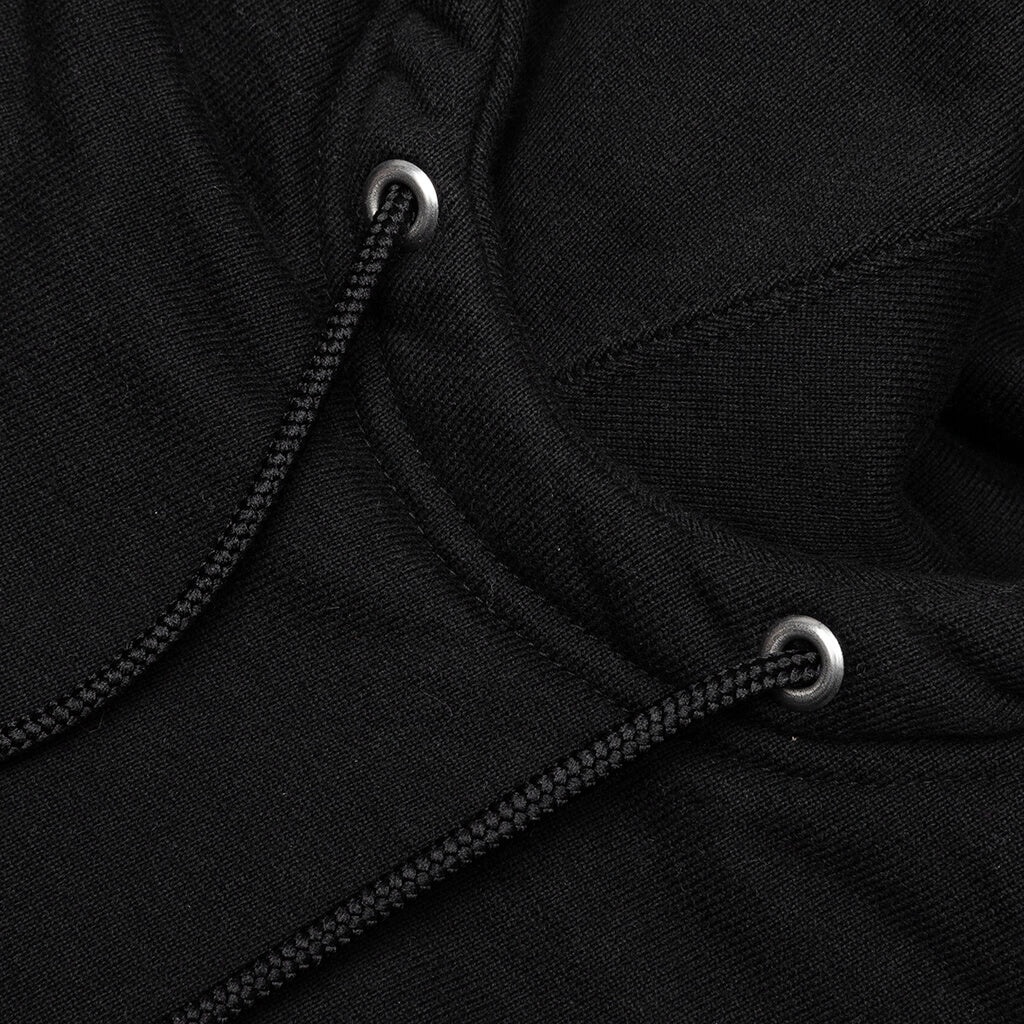 NEIGHBORHOOD JERSEY / C-HOODED L/S - BLACK - 4