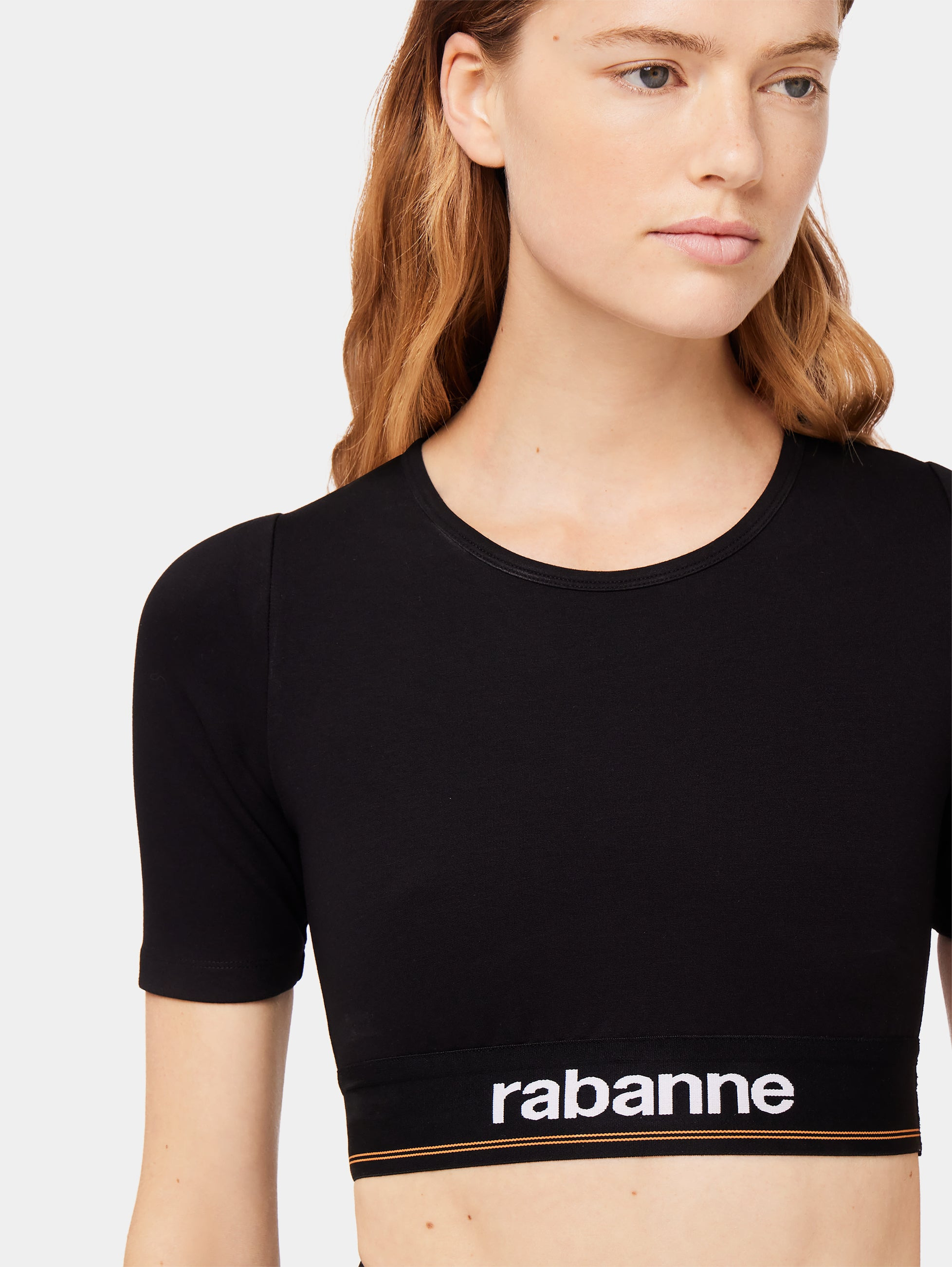 BODYLINE BLACK CROP TOP - 2