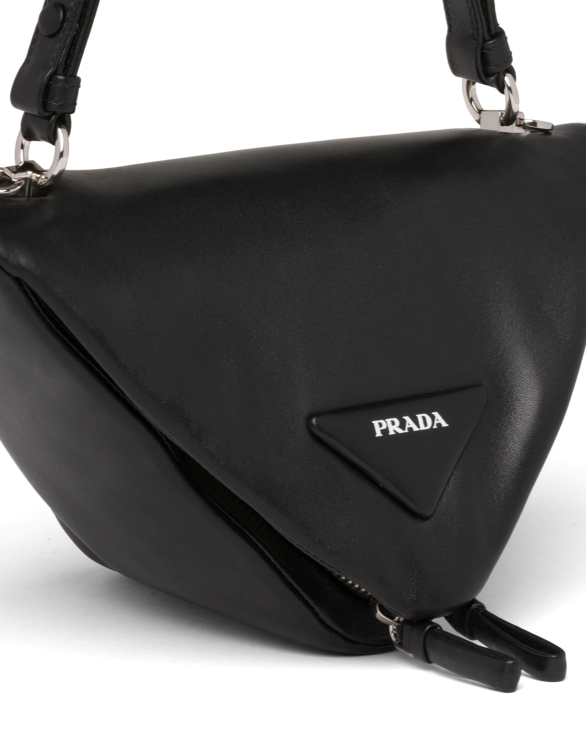 Padded nappa leather handbag - 6