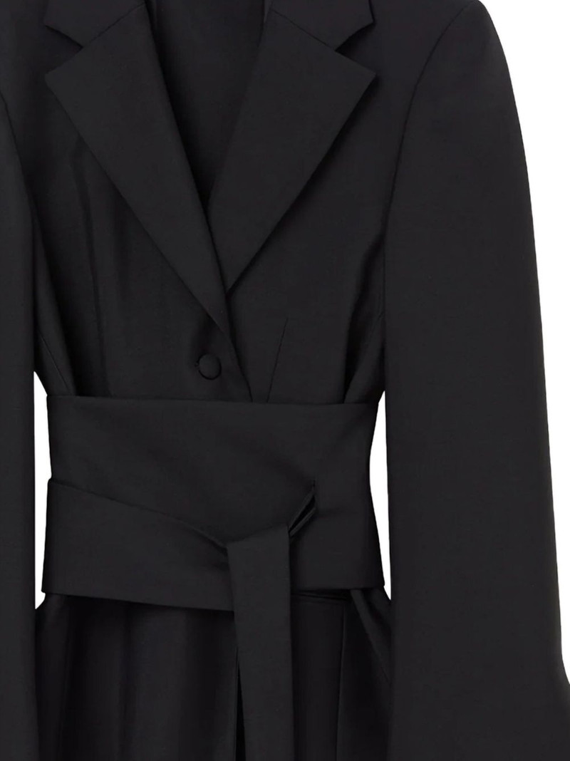 RÓHE belted wide-sleeve blazer outlook