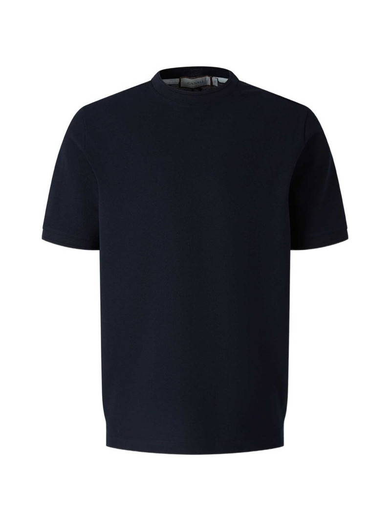 embroidered-logo T-shirt 1