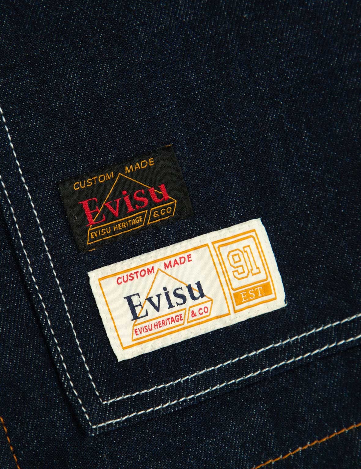 Vintage Handwritten Logo Embroidered Denim Shirt Jacket - 12