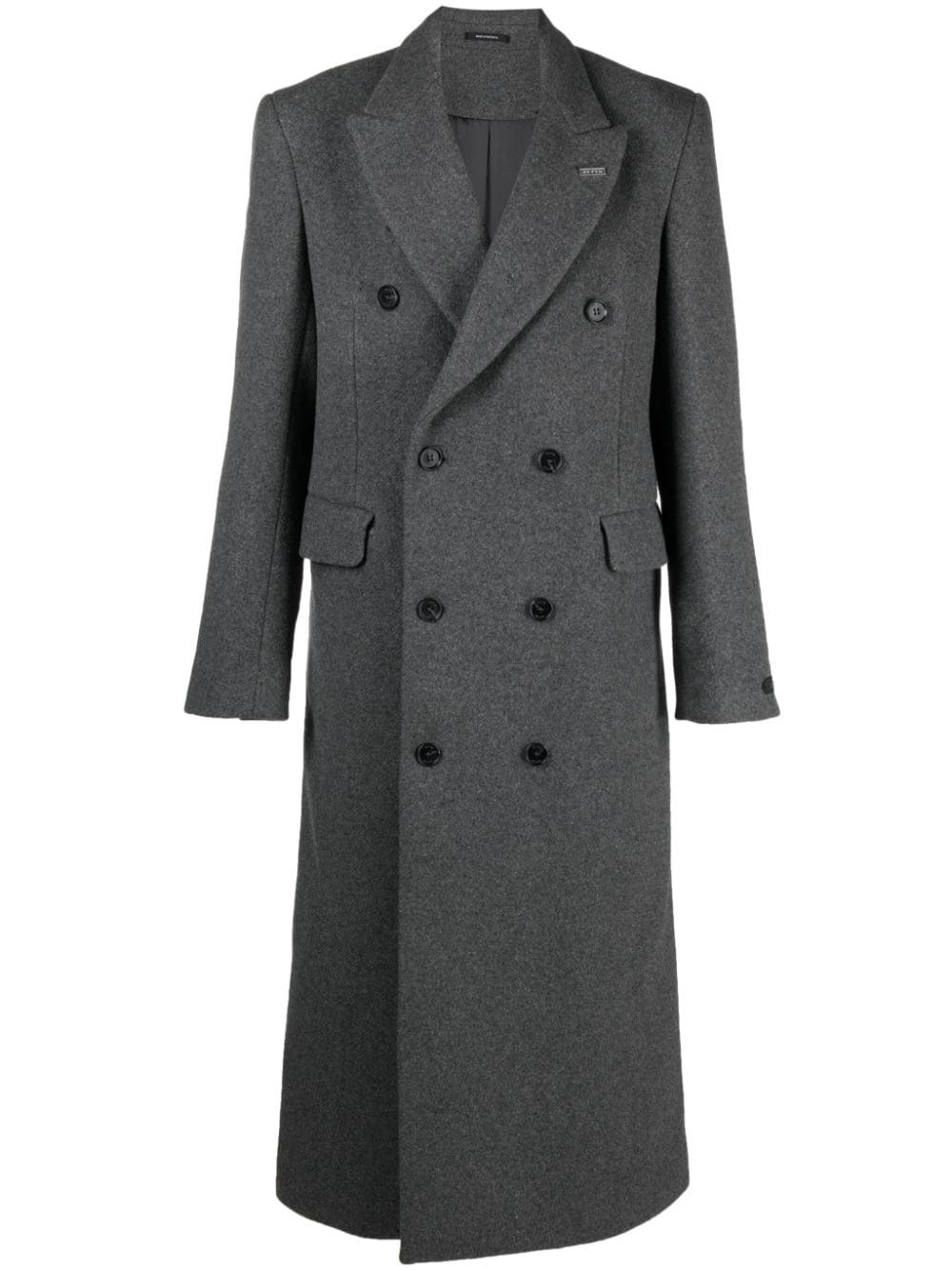 Genesis double-breasted midi coat - 1