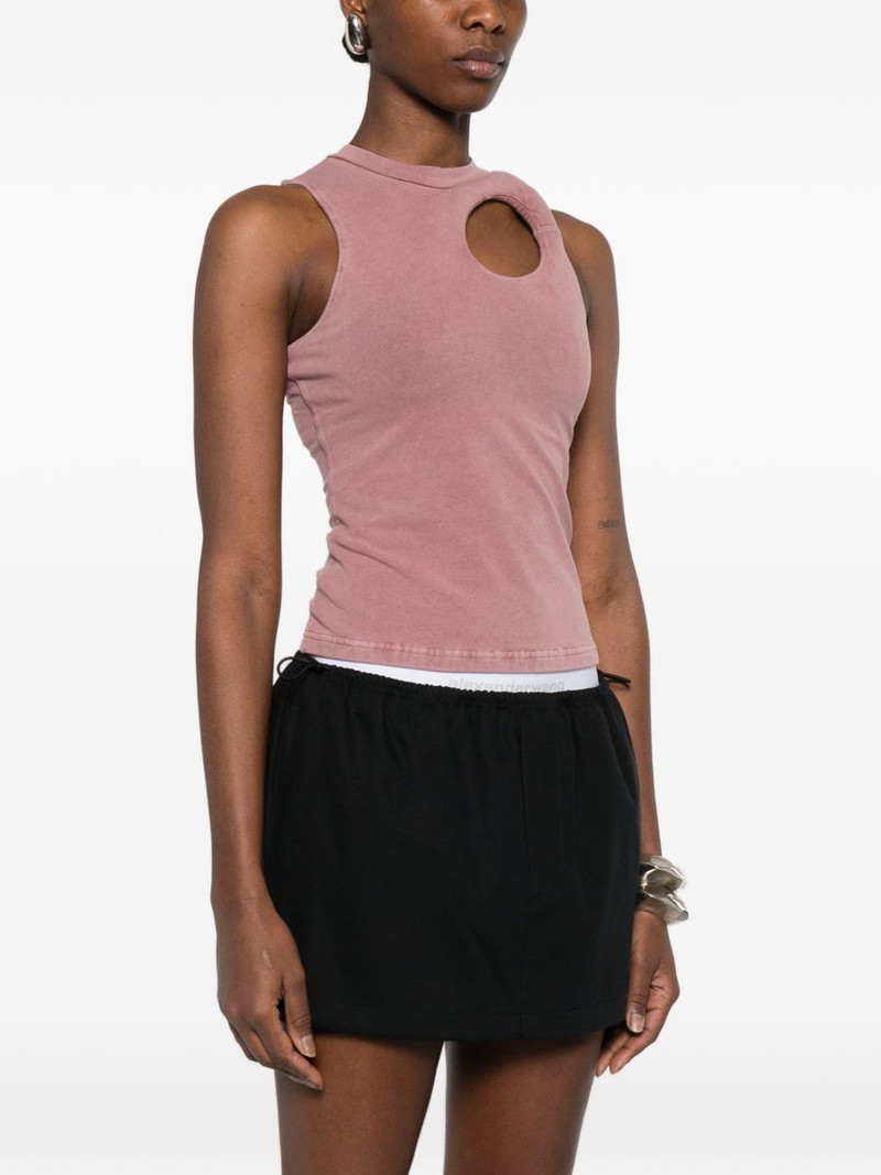 Donut Exo cut-out tank top 3