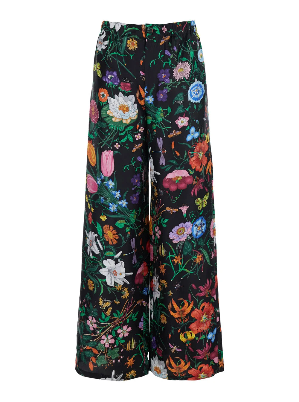 Gucci Women Flora Print Pajama Pants - 1