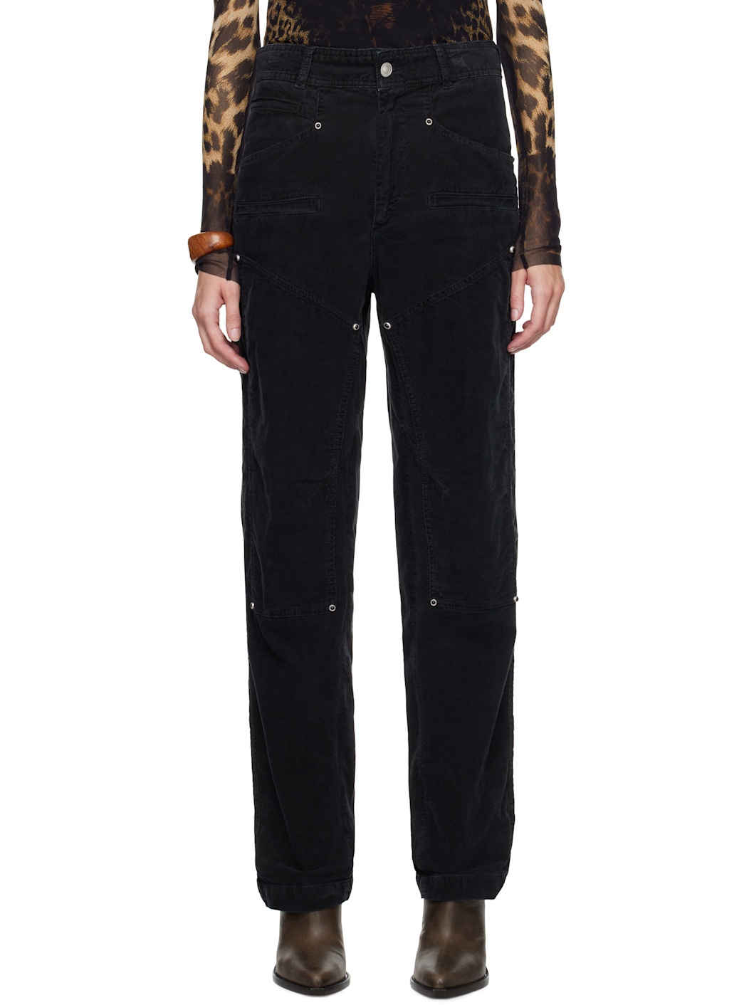Black Emmy Trousers - 1