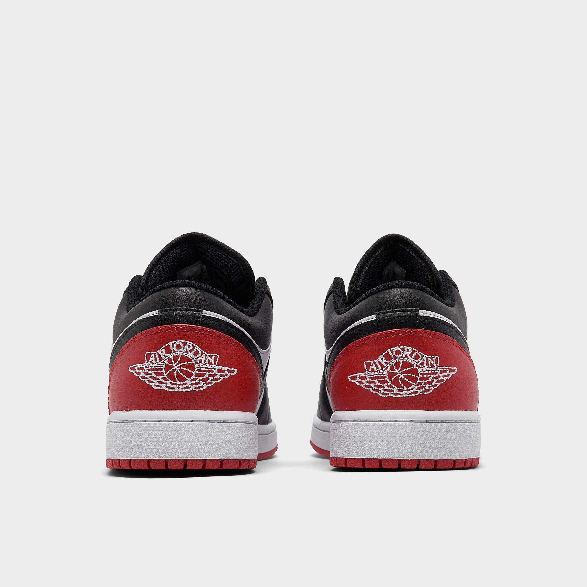 MEN'S AIR JORDAN RETRO 1 LOW CASUAL SHOES - 4