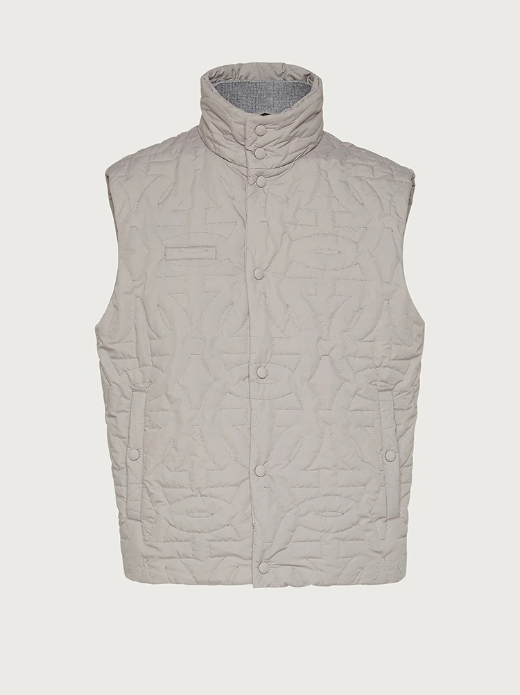 QUILTED GANCINI GILET - 3