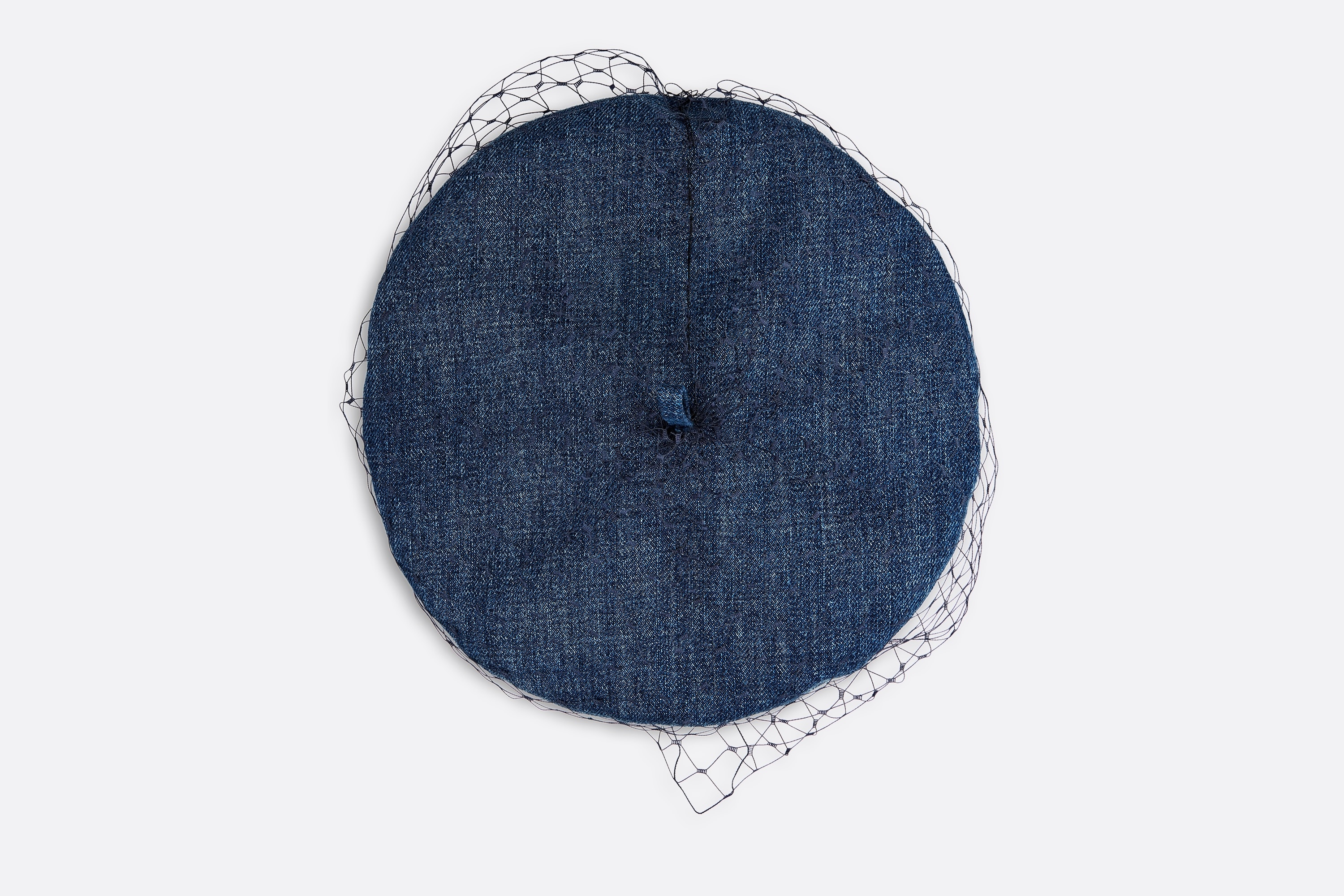 Dior Arty Parisian Beret with Veil - 3