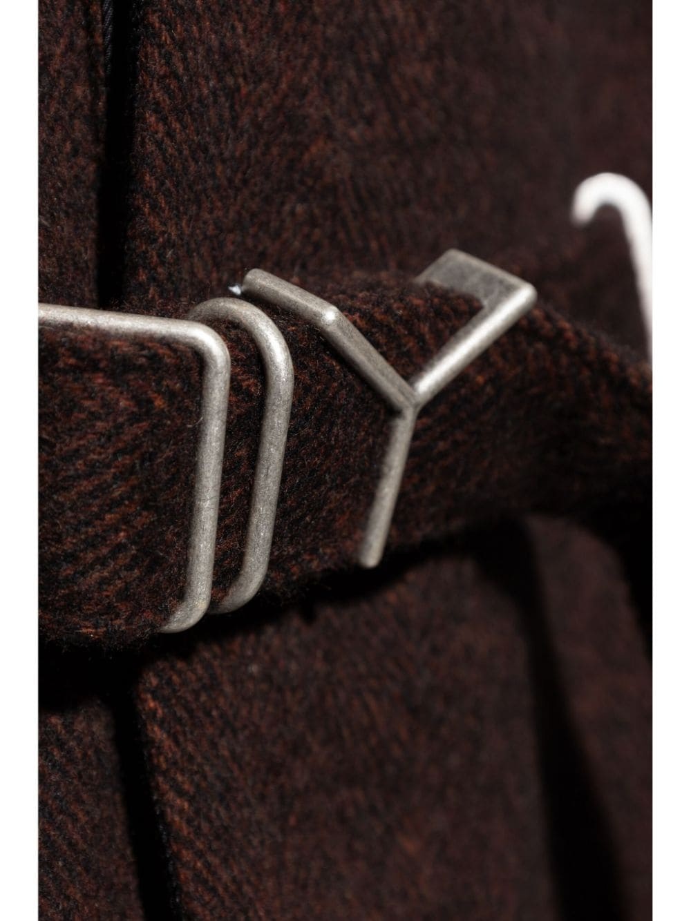 wool-blend coat - 5
