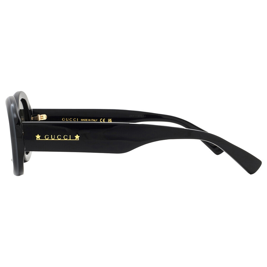Gucci Grey Oval Ladies Sunglasses GG1587S 001 52 - 4