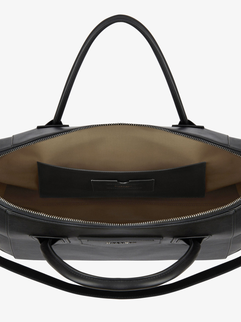 LARGE ANTIGONA SOFT BAG IN SMOOTH LEATHER 5