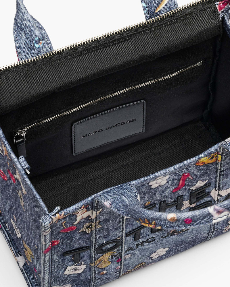 THE TROMPE L'OEIL TRINKET CANVAS SMALL TOTE BAG 7