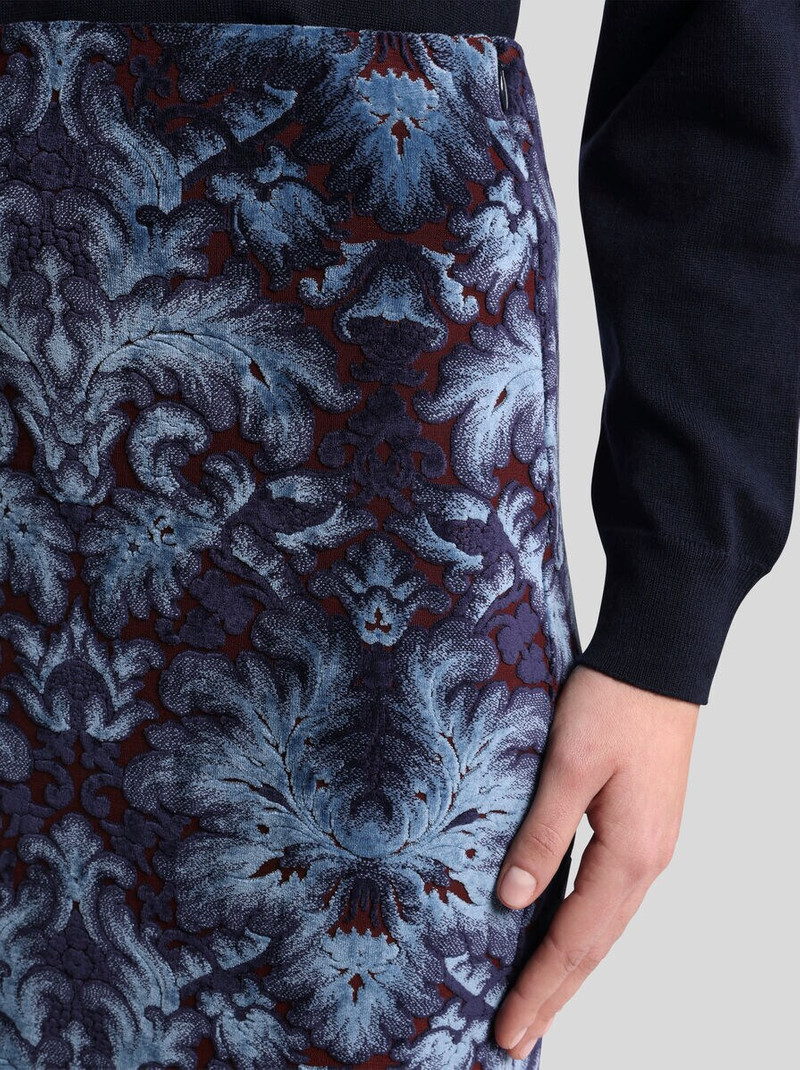 Etro CHENILLE JACQUARD SKIRT outlook