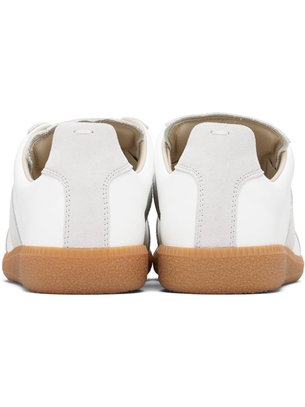 Gray & White Replica Sneakers - 2