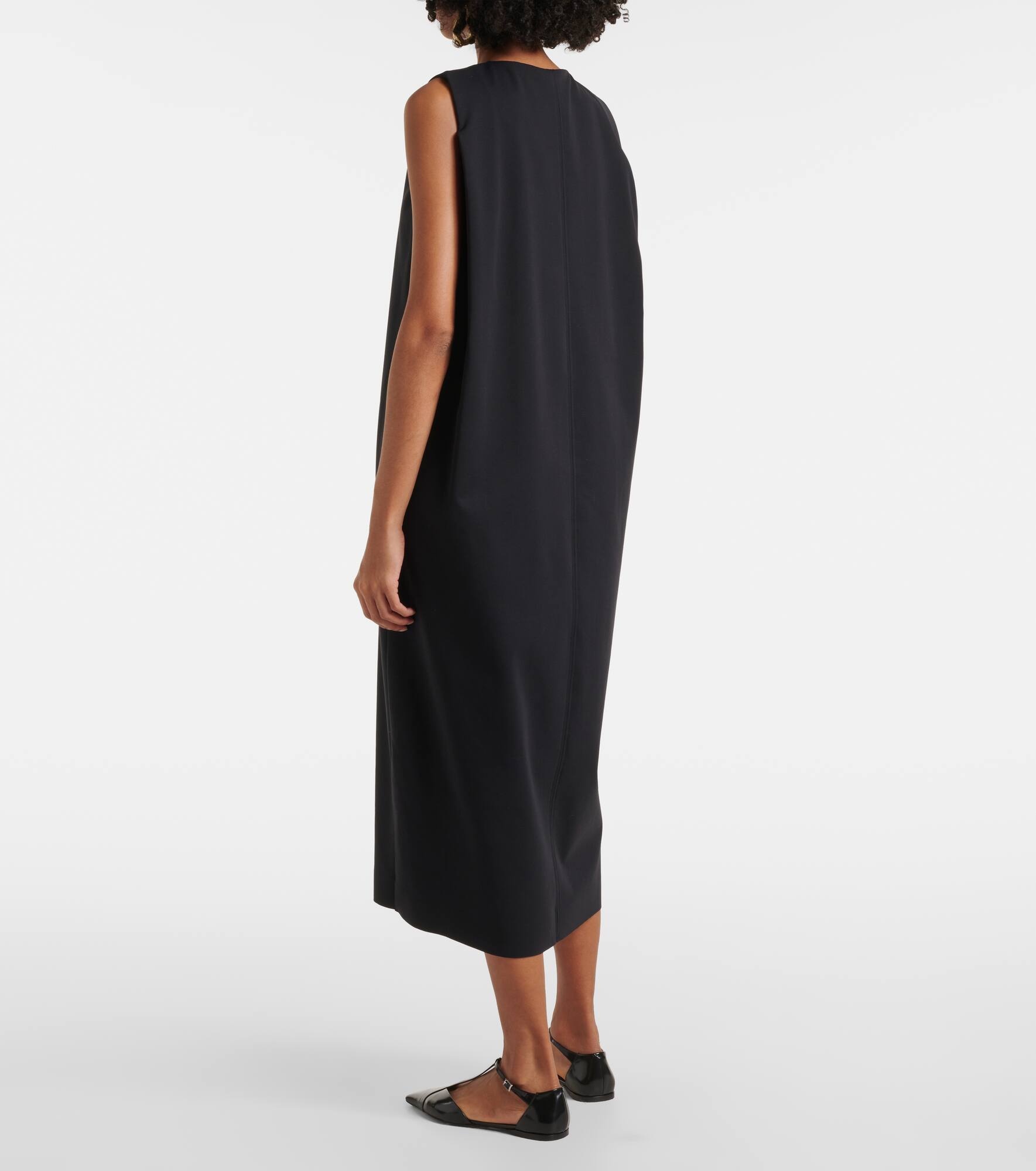 Biada cotton-blend maxi dress - 3
