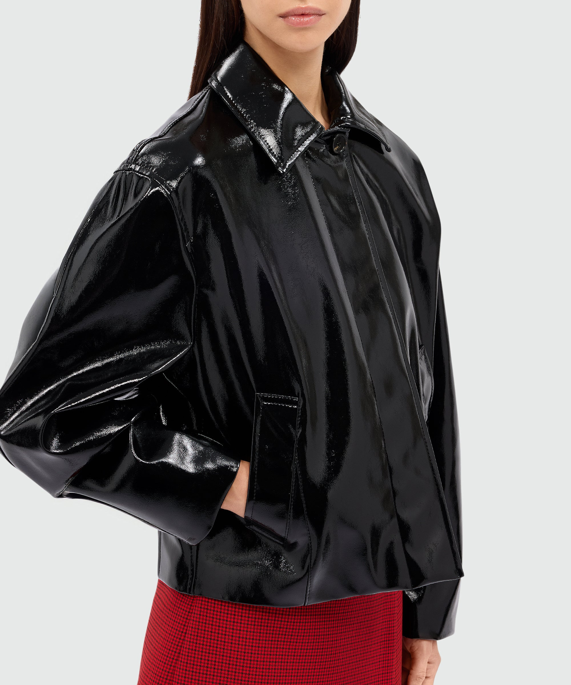 Black vinyl jacket - 5