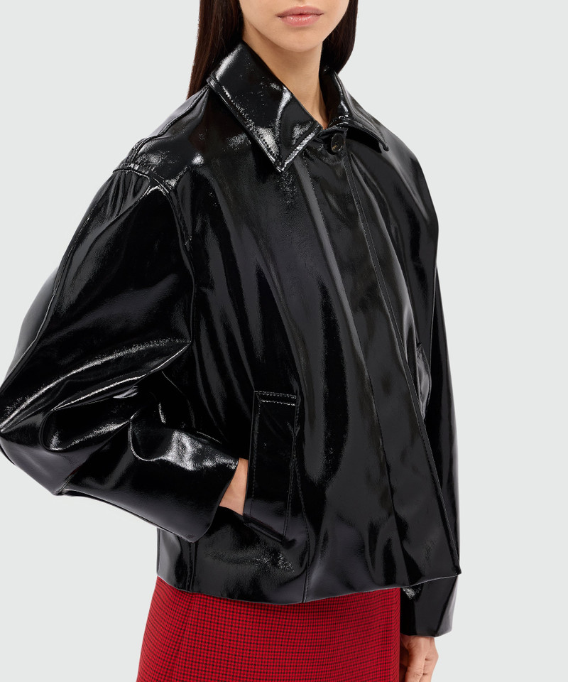 Black vinyl jacket 5