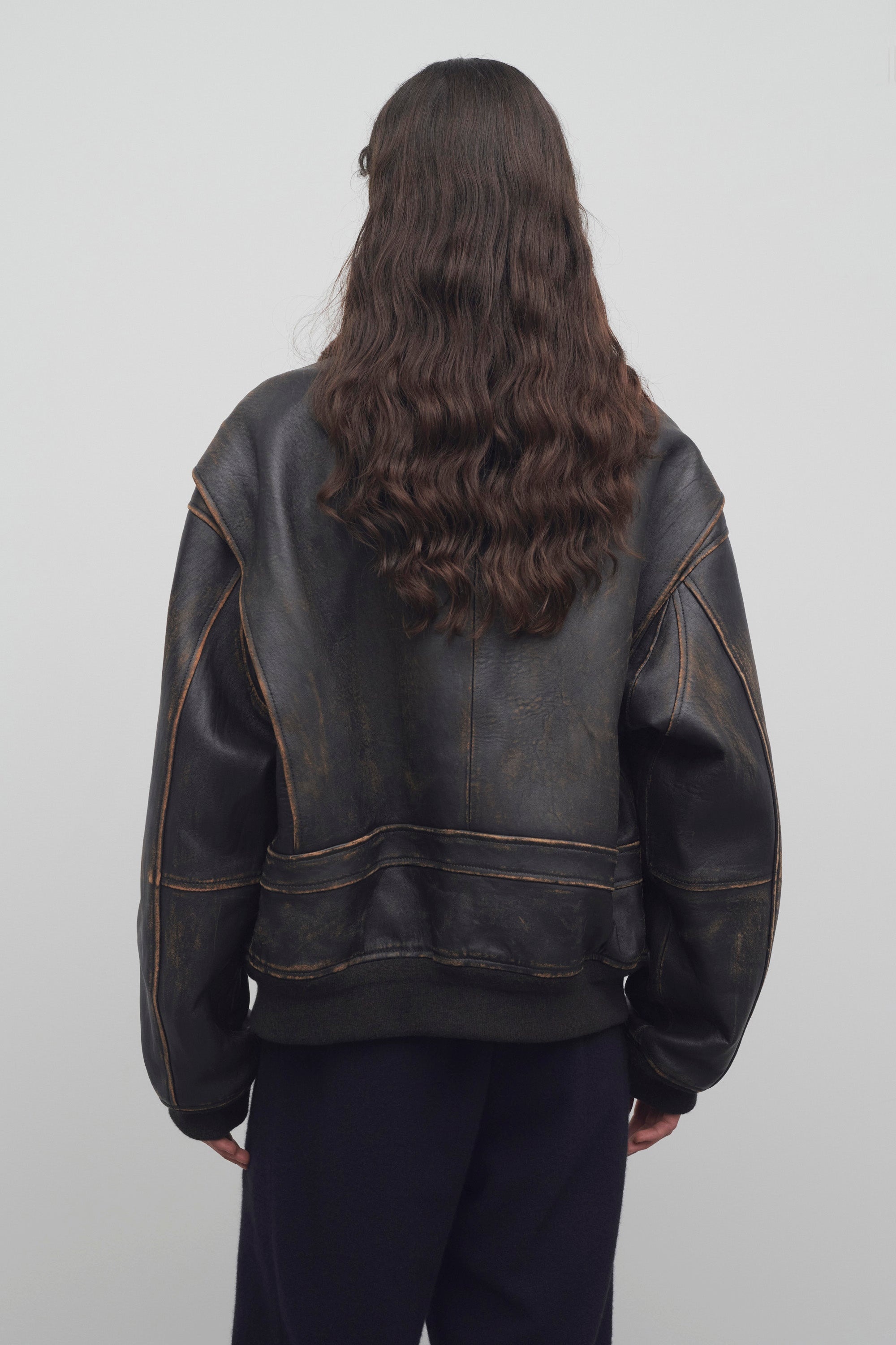 Adonis Jacket in Leather - 5
