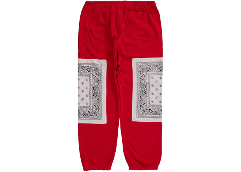 Supreme Supreme The North Face Bandana Sweatpant Red outlook