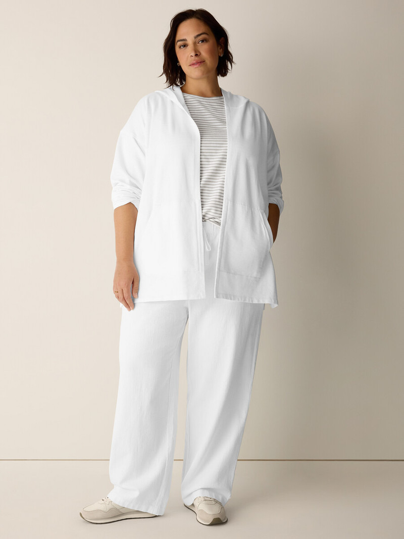 Garment-Dyed Organic Cotton Terry Hooded Jacket 6