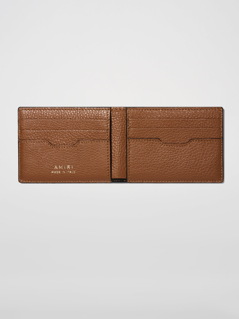 PEBBLED LOGO BIFOLD WALLET 3