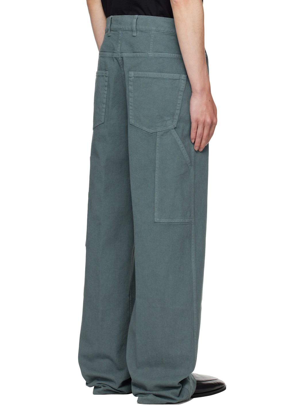 Blue Twill Trousers - 3