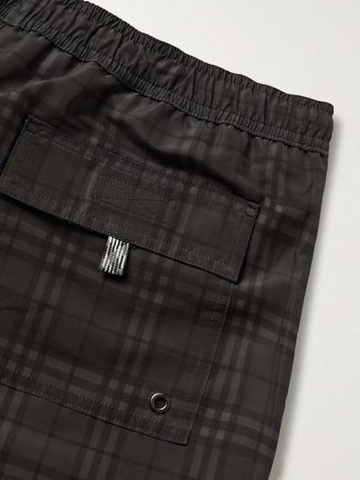 Burberry Mid-Length Checked Swim Shorts outlook