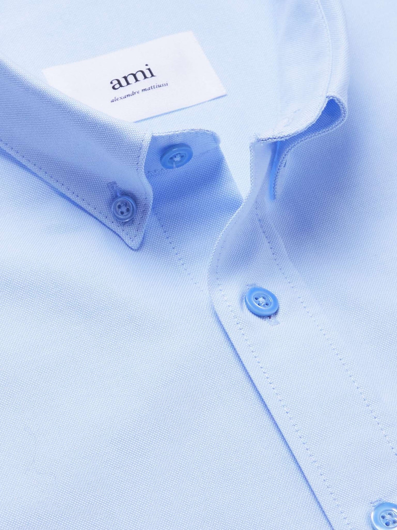 Slim-Fit Button-Down Collar Cotton Oxford Shirt 5