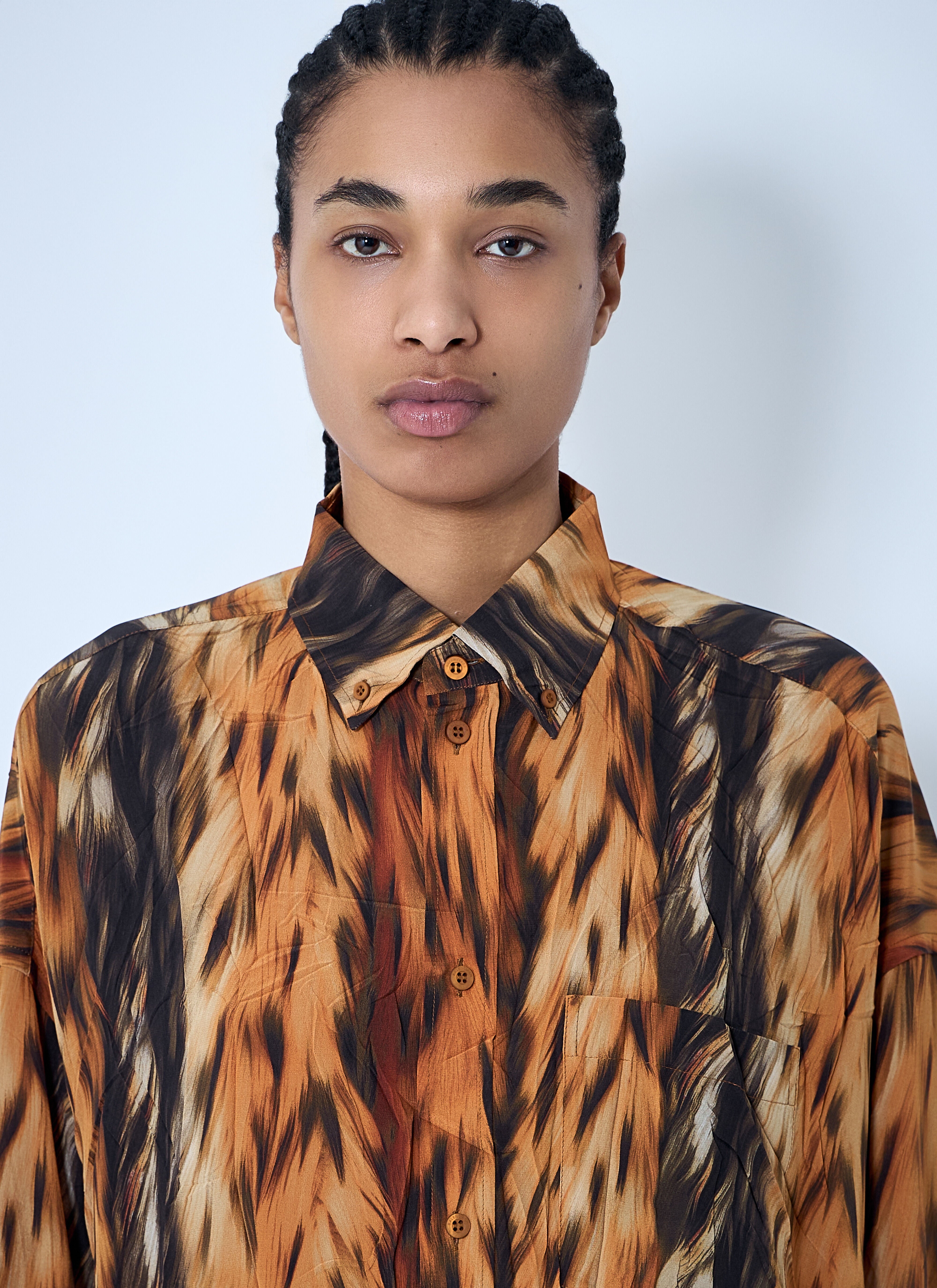 Balenciaga Women Cocoon Shirt - 5