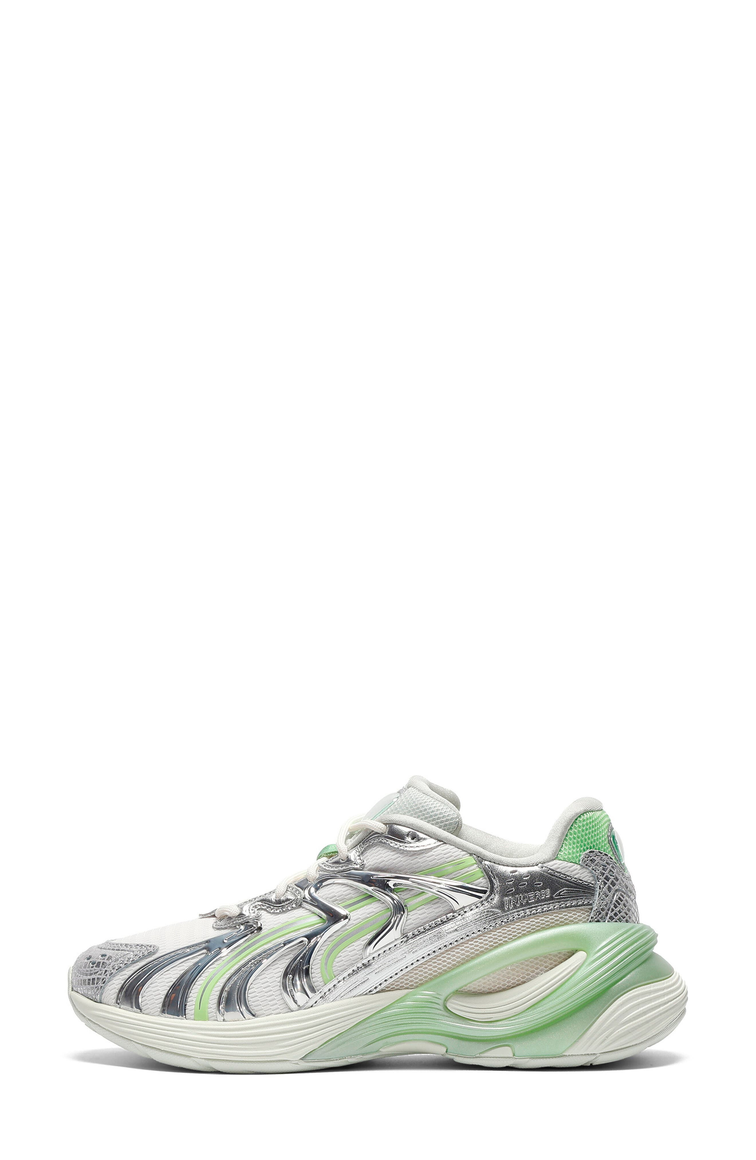 PUMA Inverse Light Beam Sneaker in Warm White/Spring Fern/Sage at Nordstrom - 7